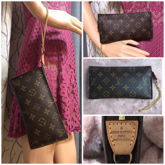 ❌❌SOLD❌❌Louis Vuitton bucket pouch gm 100authentic - Picture 3 of 8